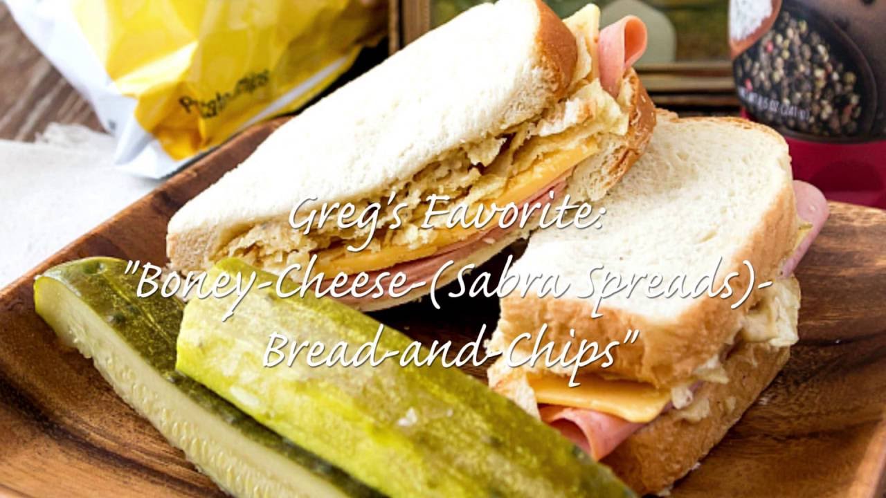 Bologna and Cheese Sandwich with #SabraSpreads