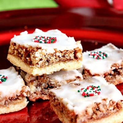 Angel Slices (Pecan Slices) | The Best Christmas Cookie Ever