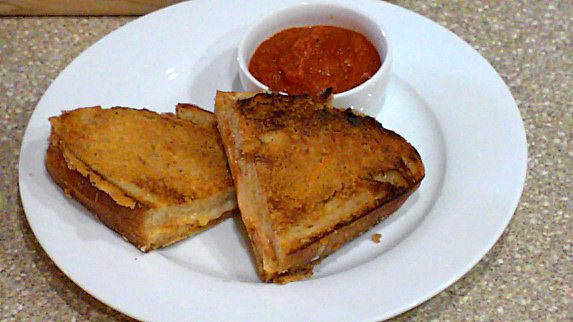 Grilled Cheese and Tomato Soup Sandwich