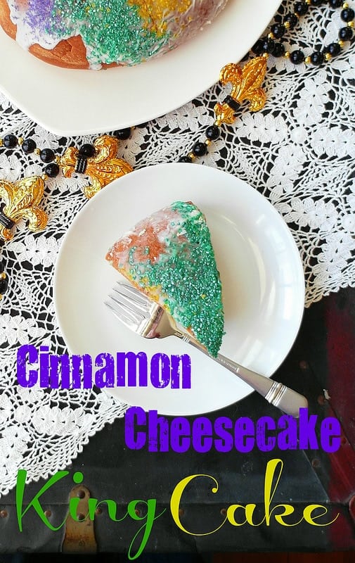 Cinnamon Cheesecake King Cake Pastry Chef Online
