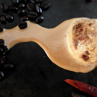 Spiced Chocoflan Coffee Ice Cream