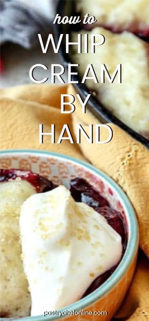 pin for how to whip cream by hand
