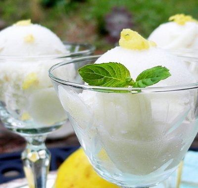 Pickled Pear Sorbetto Using Taylor’s Gold Pears #LoveNZFruit