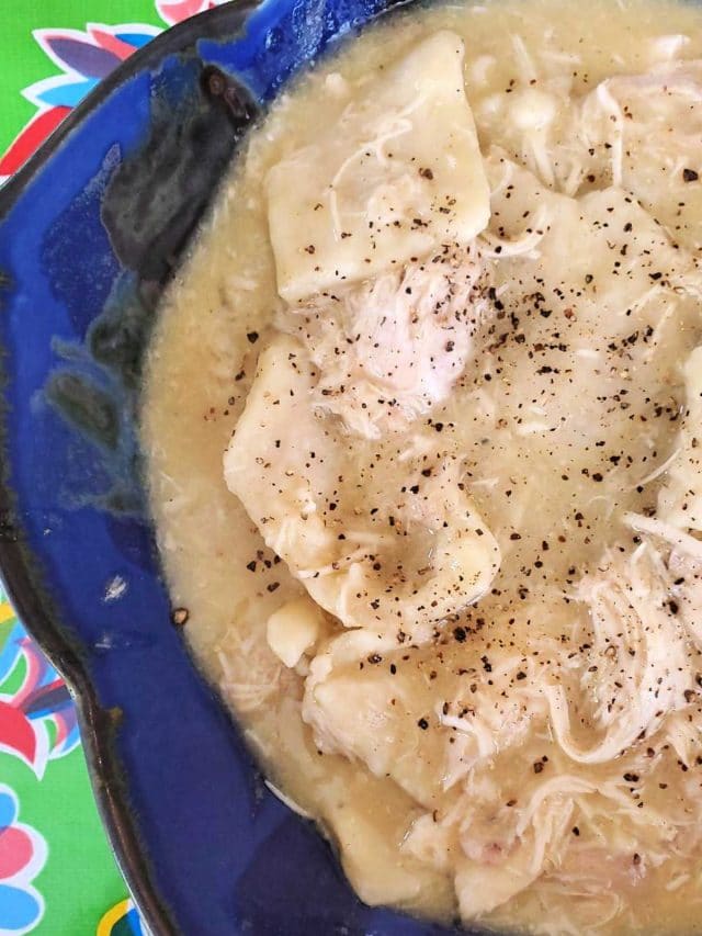 Chicken and Flat Dumplings Recipe Story Pastry Chef Online