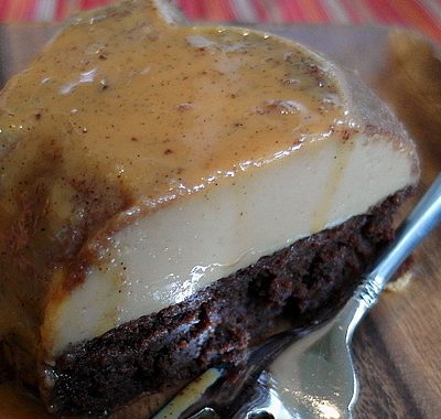 Mexican Spiced Chocoflan for Progressive Eats