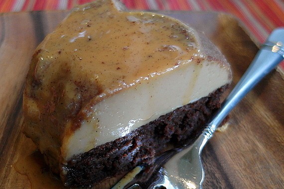Mexican Spiced Chocoflan for Progressive Eats