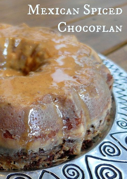 Mexican Spiced Chocoflan