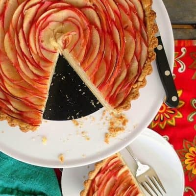 Apple Chai Cheesecake Tart | A Showstopping Dessert