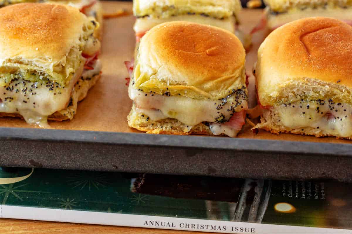 The Best Poppy Seed Ham Biscuits