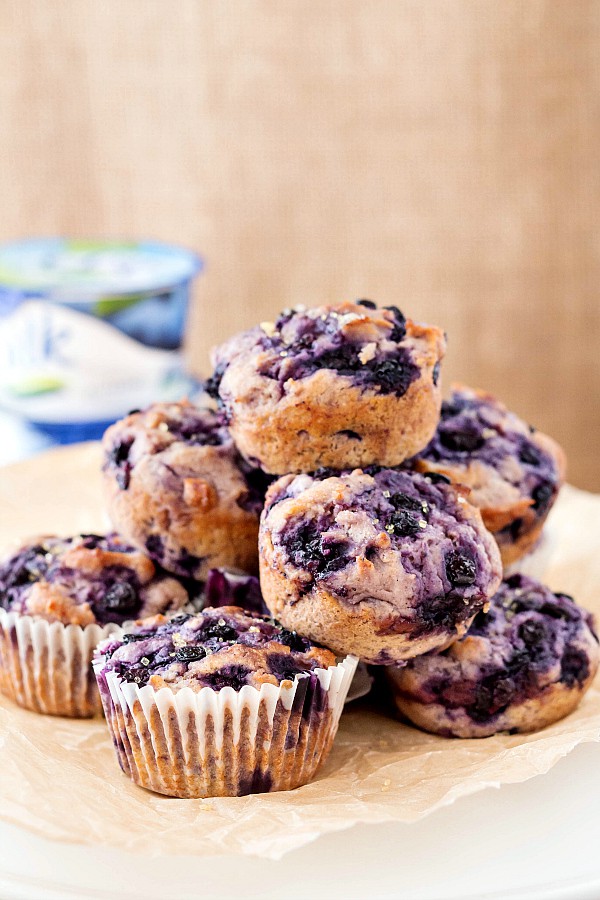 Gluten-Free, Egg-Free, Dairy-Free Blueberry Muffins