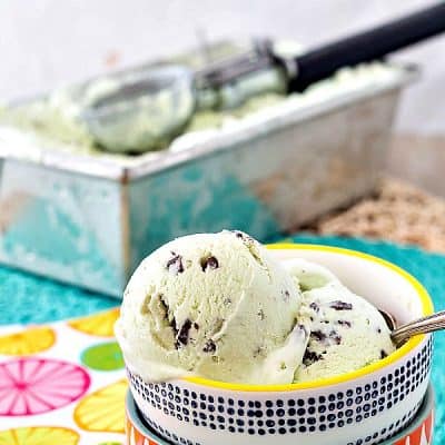 Andes Mint Ice Cream (No-Churn)