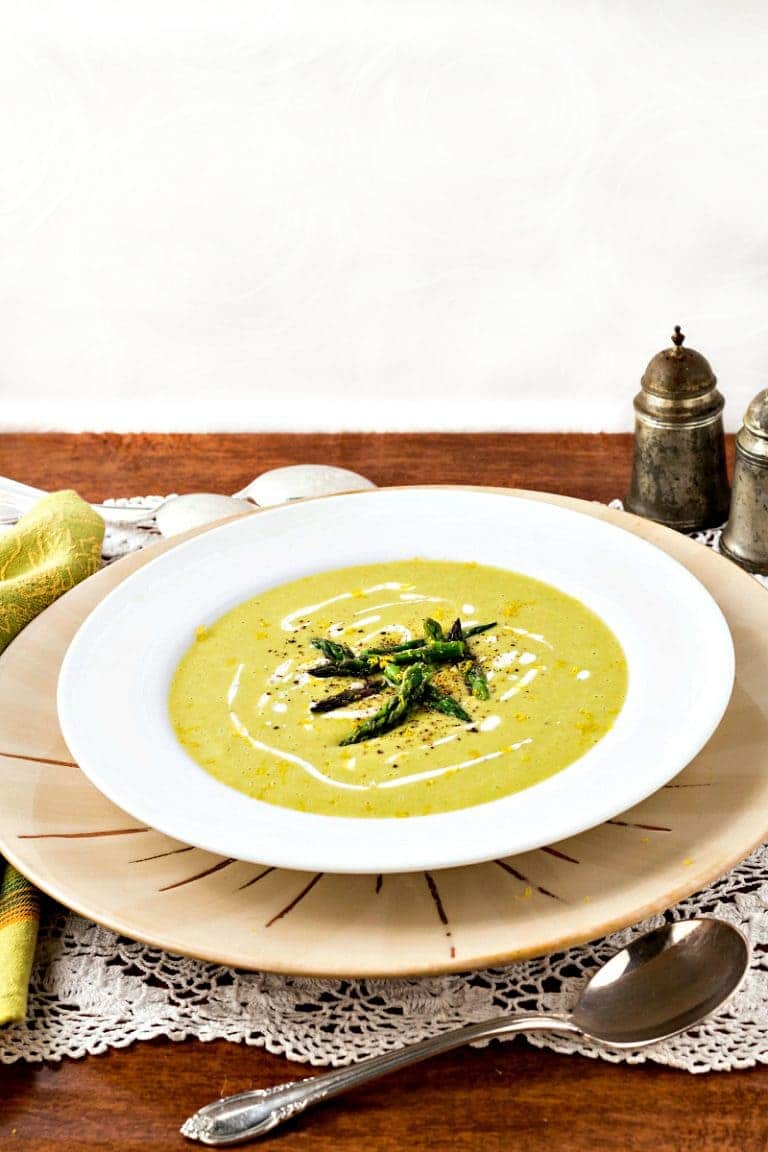 Lemon Asparagus Soup The Perfect Diabetes Comfort Food Collection