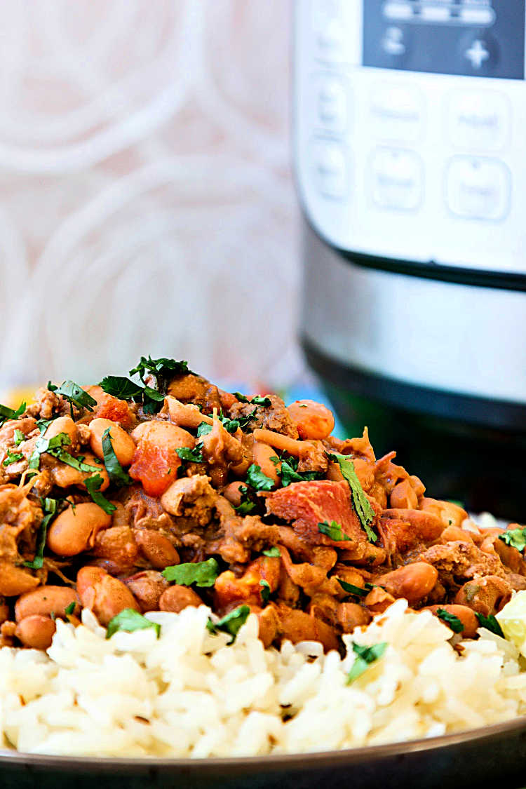 White rice and best sale pinto beans instant pot