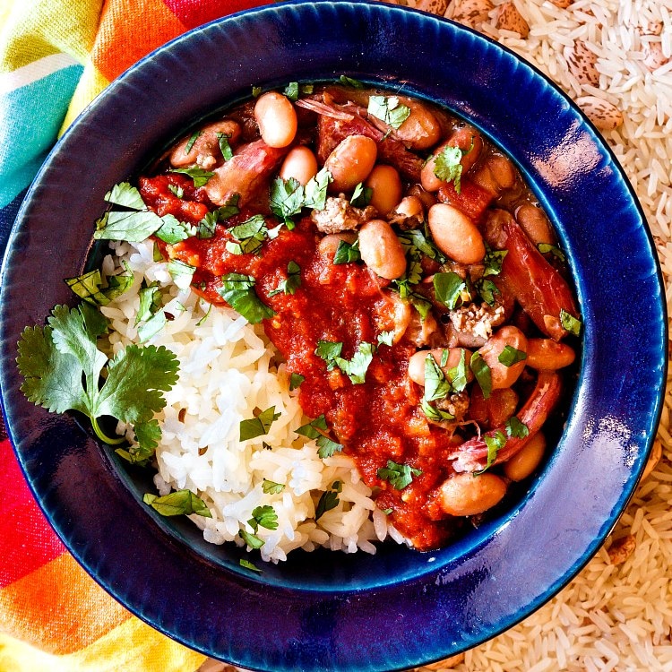 Instant Pot Pinto Beans Charro Beans