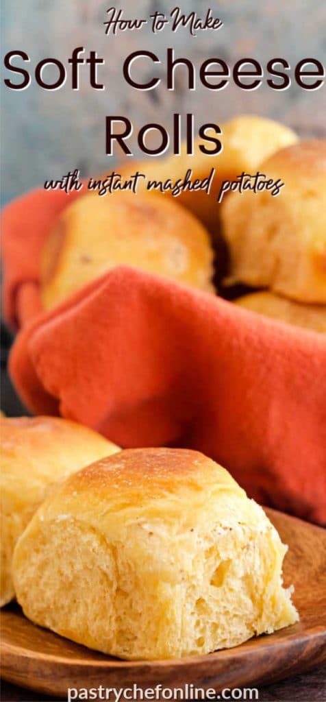 Cheddar Potato Rolls - Handle the Heat