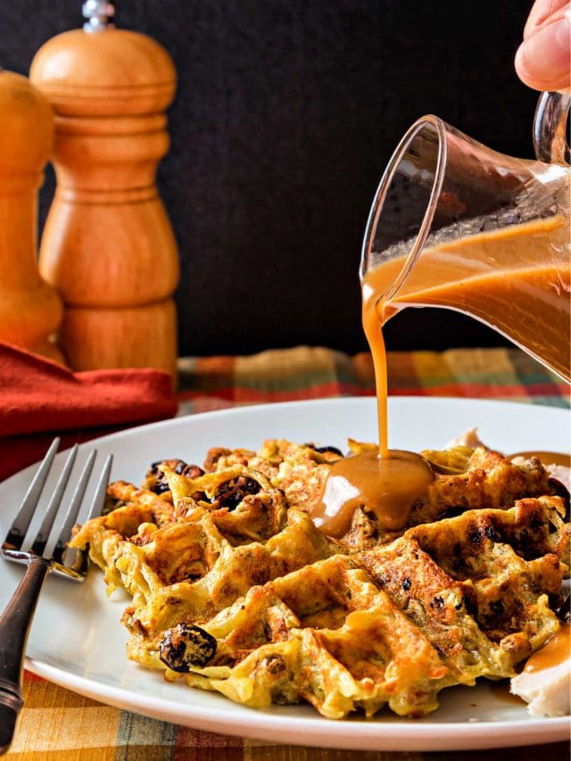 Potato Stuffing Waffles Story Pastry Chef Online
