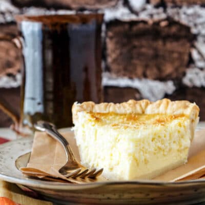 Traditional Coconut Custard Pie | Old School Comfort Pie
