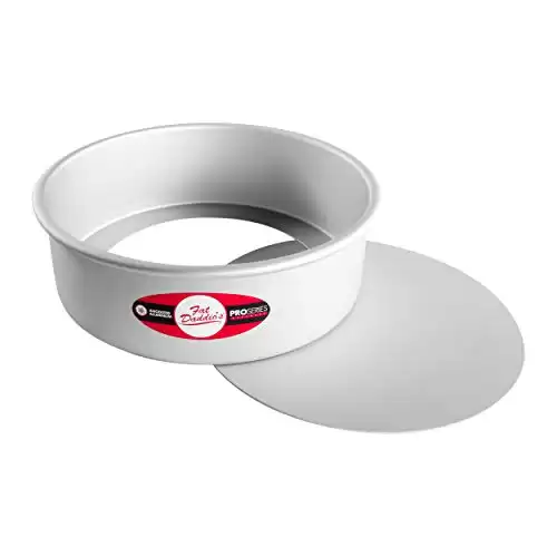 Fat Daddio's Anodized Aluminum Round Cheesecake Pan, 9 x 3 Inch