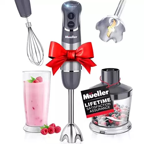 Mueller Smart Stick 800W, 12 Speed and Turbo Mode Immersion Blender