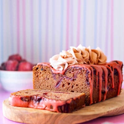 Very Strawberry Pound Cake (All-Natural Flavor/Color)