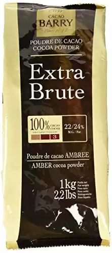 Cacao Barry Cocoa Powder 100% Cocoa, 2.2 lb (Pack of 2)