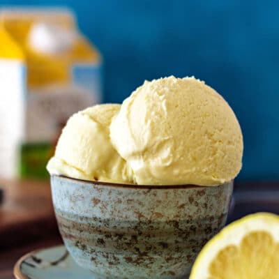 Lemon Ice Cream (No Special Equipment)