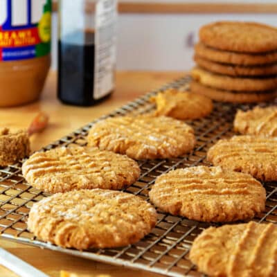 Peanut Butter Cookies with Brown Butter