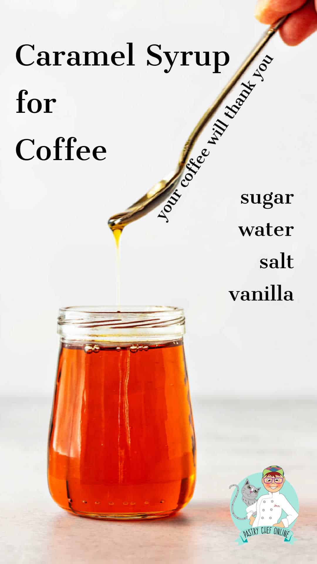 Caramel Syrup for Coffee Pastry Chef Online