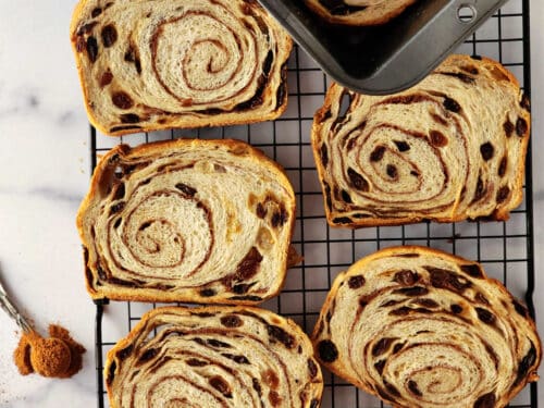 Cinnamon Raisin Swirl Bread